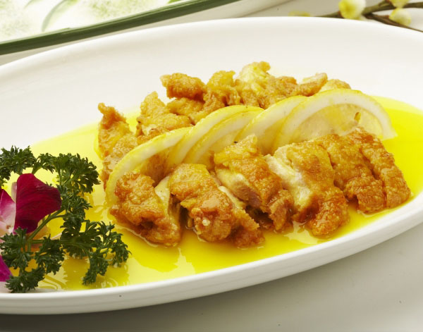 Chicken in Lemon Sauce