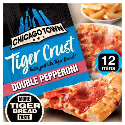 Chicago Town Tiger Crust Double Pepperoni