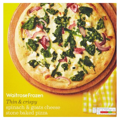 Waitrose Stone Baked Spinach & Goats Cheese Pizza