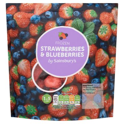Frozen Strawberry & Blueberry