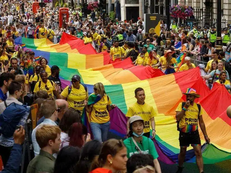 London Pride Parade 2022 ׶ؽвһˣֱӴʷ¼