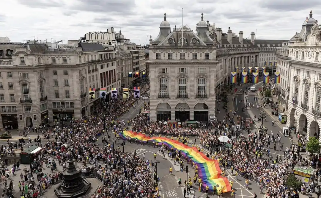 London Pride Parade 2022 ׶ؽвһˣֱӴʷ¼