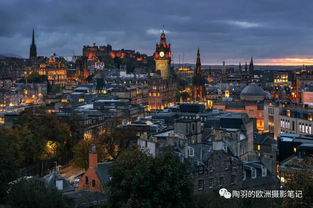 苏格兰首府爱丁堡