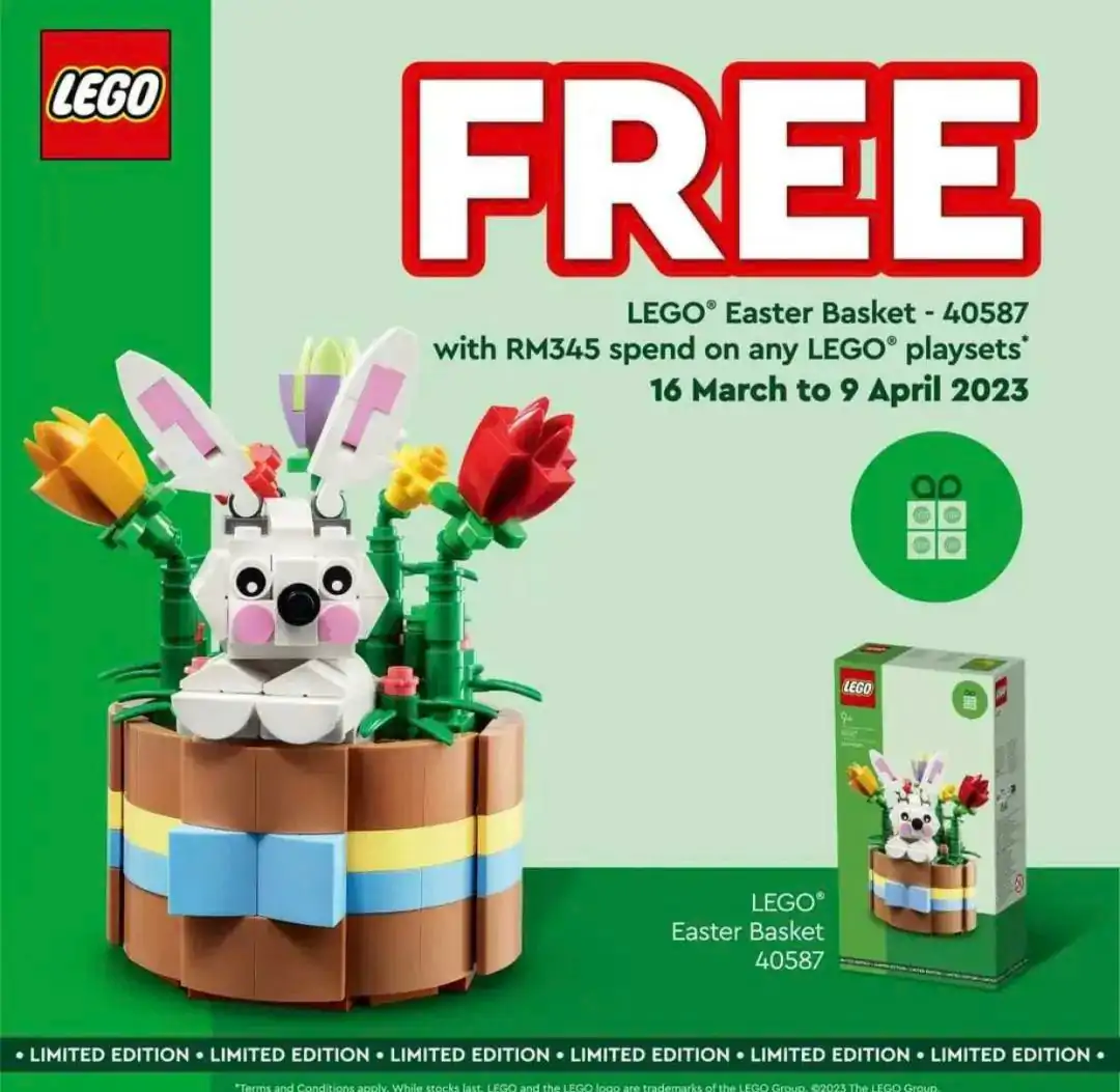 LEGO复活节免费送兔子！伦敦火车站将关闭4天！TikTok在英国被罚1270万英镑！