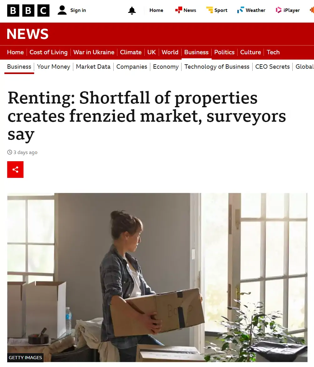 太卷了！英国租客不好当，写CV、交报告...英国租房市场供不应求！