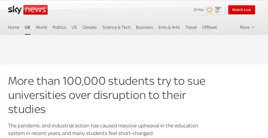 英国政府被袭:驾车撞击唐宁街大门！超10万名学生起诉大学：要求每人£5000赔偿！英国总人口史上首超法国！