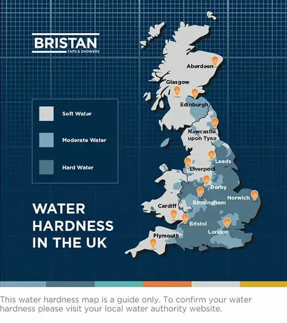 英国水质最硬城市居然是这几个！住这里的朋友注意了！