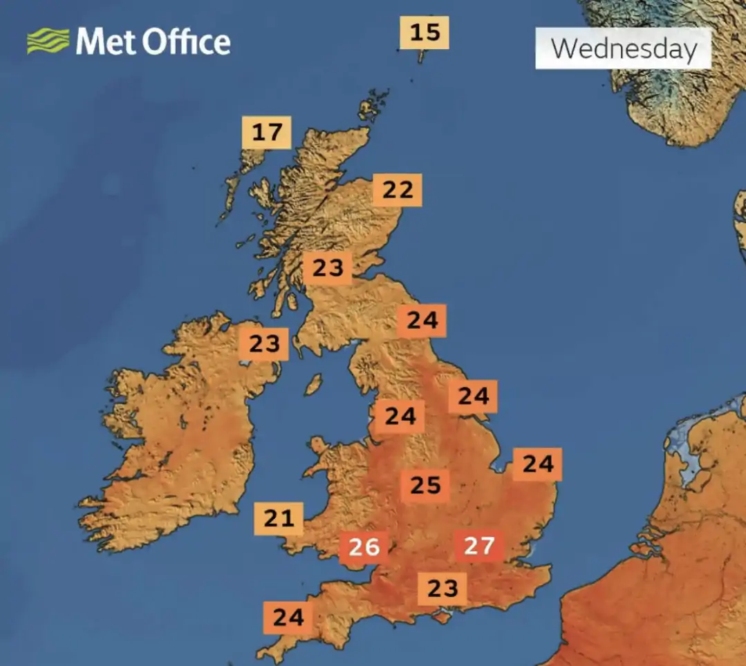 英国炎夏30℃已被热哭!4月气温或创七年来最高!欧洲多国全境大停电!地铁机场瘫痪!