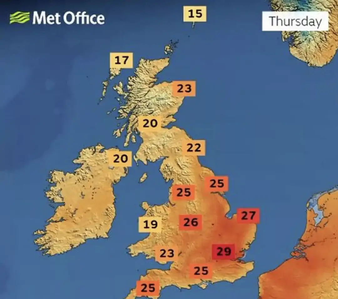 英国炎夏30℃已被热哭!4月气温或创七年来最高!欧洲多国全境大停电!地铁机场瘫痪!
