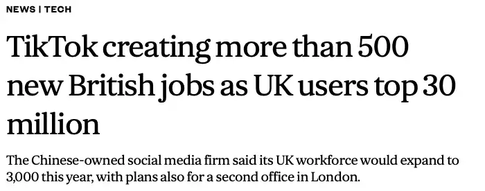 英国又一老牌高街品牌即将倒闭!TikTok英国扩招500个新岗位!冬季燃料补贴回归