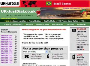 Cheap International Calls from UK with Just Dial Topup2Talk